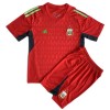 Conjunto (Camiseta+Pantalón Corto) Portero Argentina Segunda Equipación Mundial 2022 - Niño